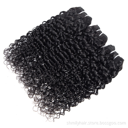 Brazilian Human Hair Bundles Virgin Hair Bundles Water Wave Hair Bundles